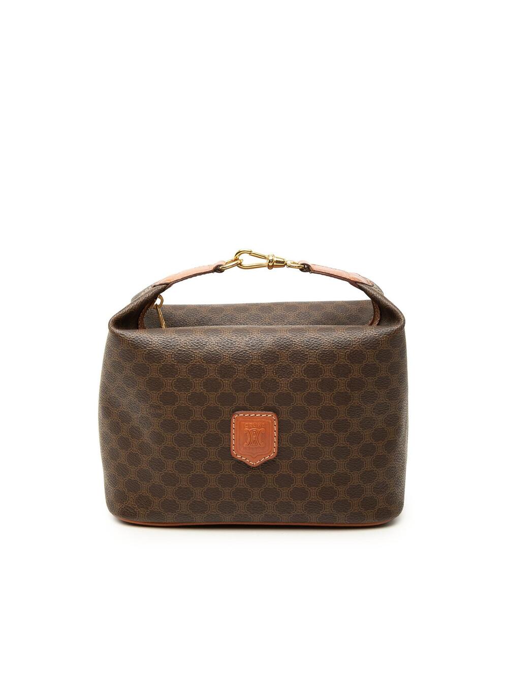 Celine Macadam Coated Canvas Handbag #360993C46B